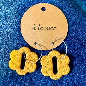 Polymer Clay Flower Earrings